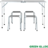 Набор мебели для пикника GREEN GLADE M790-4 светло-серый
